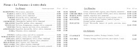 Menu La Toscana pizza Marguerittes Page 4