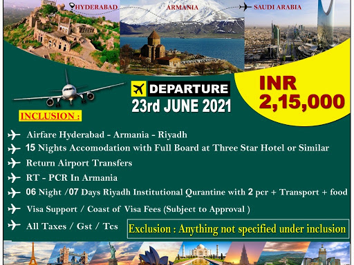 Saudi via Armenia! post image