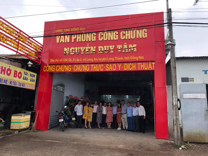 Văn phòng công chứng Nguyễn Duy Tâm, 684 QL51, Ấp 2, Đồng Nai