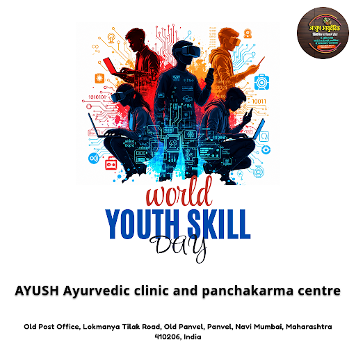 Celebrate World Youth Skill Day by empowering youth with holistic stress management through Ayurv… post image