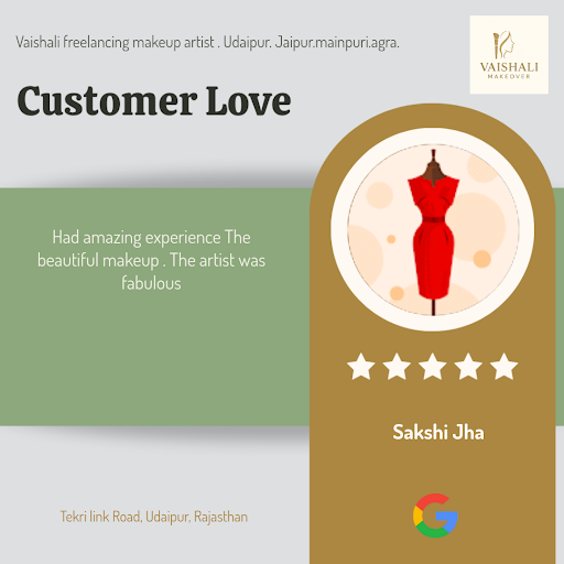 Sakshi raves about her exceptional experience with Vaishali, the best freelancing makeup artist i… post image