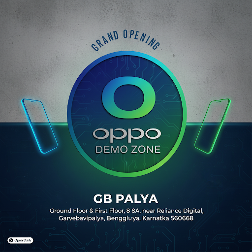 🔥 Experience the future! ✨ Discover OPPO's latest tech at our DEMO ZONE in Bommanahalli! 📍 Ground…