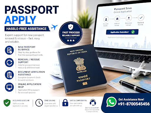 Normal Passport Appointment with 2 Days.