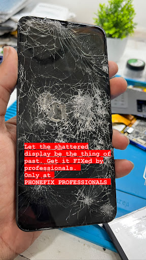 Let the shattered display be the thing of past. Get it FIXed by professionals. post image