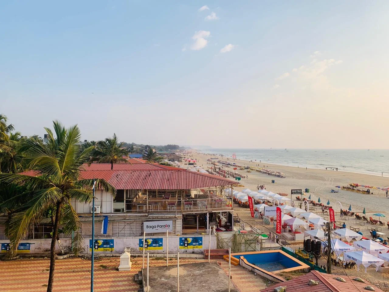 Baga Beach Sunset