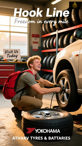 Get the best tyre experience in Pune with ATHARV TYRES & BATTERIES! Our top-selling Yokohama tyre… post image