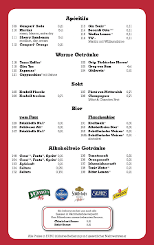 Speisekarte