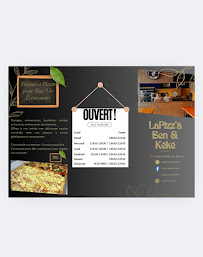 Menu La Pizz' à Ben & Kéké Page 2