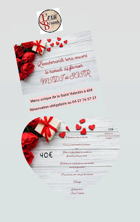 Menu l'Exuberands Page 1