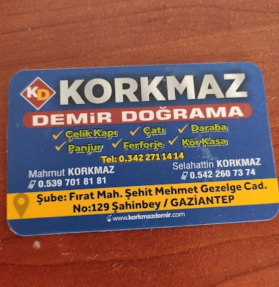 KORKMAZ DEMIR DOGRAMA