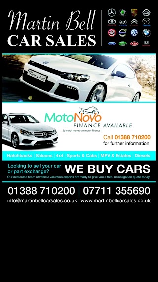 Martin Bell Car Sales