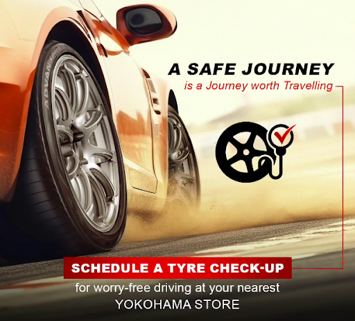 It's time to schedule a tyre check up at your nearest Yokohama store to keep your journeys smooth… post image