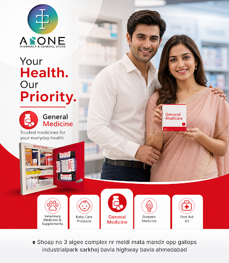 Stock up on general medicine essentials at A One Pharmacy & General Store. From vertinery medicin… post image