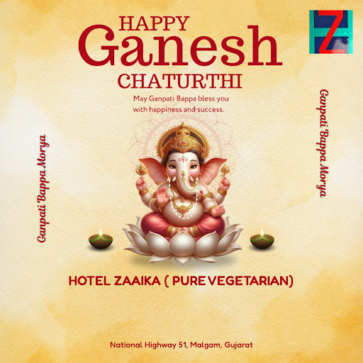 Wish you a blissful Ganesh Chaturthi from Hotel Zaaika, the Best Dhaba in Malgam! Let the aroma o… post image