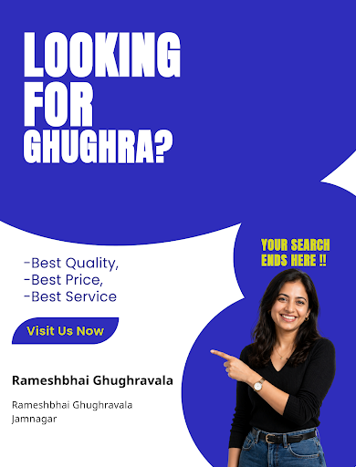 Ghughra, a traditional Indian sweet treat, handcrafted with love and care at Rameshbhai Ghughravala. post image