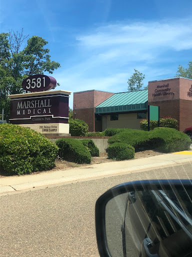 Marshall Community Health Library Logo