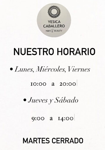 Peluquería Yésica Caballero Logo