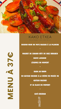 Menu Kako Etxea Page 1