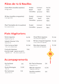 Menu Palais Thaï Page 5