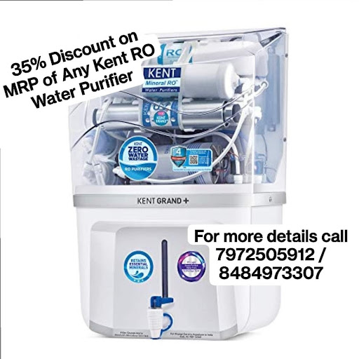 35% Discount On MRP of any Kent RO Water Purifier*