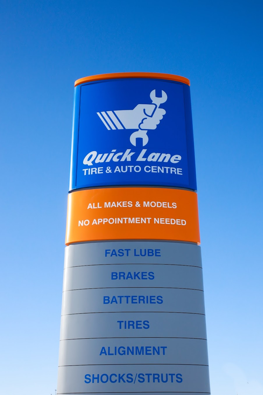 Quick Lane Grande Prairie North Sign