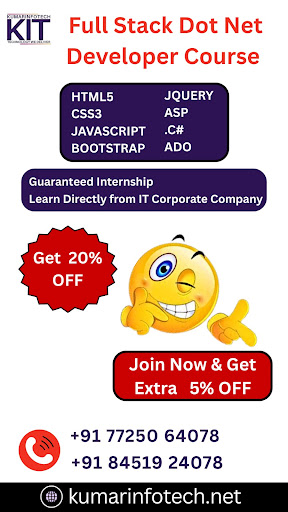 🚀 Kickstart Your IT Career with Our Full Stack Dot Net Developer Course!