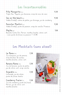 Menu Les Fils à Maman Rouen Page 1