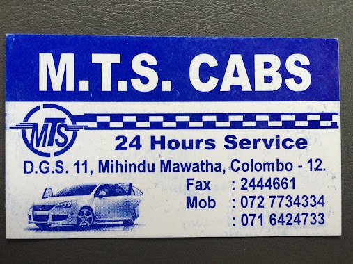 MTS Cabs & Taxi Service, Author: Aruna Fernando