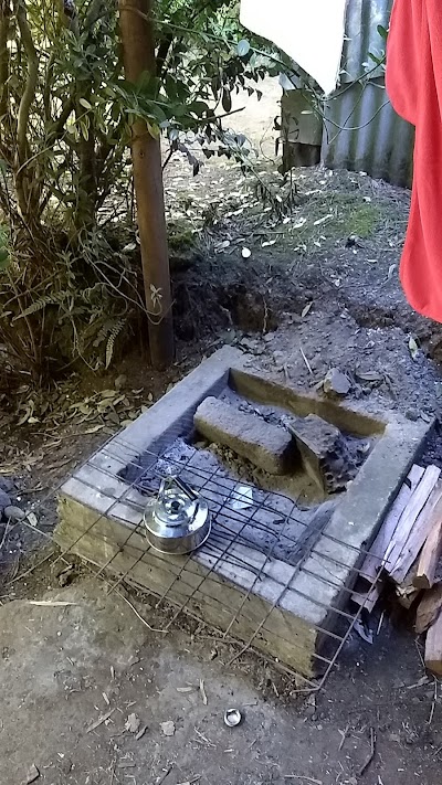 Photos of camping blue sea on Chiloe Island