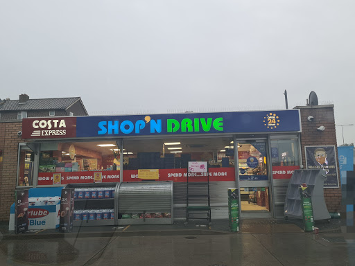 Shop'n Drive at Rontec Ripple BP Service Station Logo