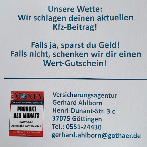 Ahlborn Gerhard - Gothaer Versicherungsagentur - Thumbnail