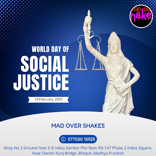 Join Mad Over Shakes in celebrating Social Justice Day! Let's come together for a just world, one… post image