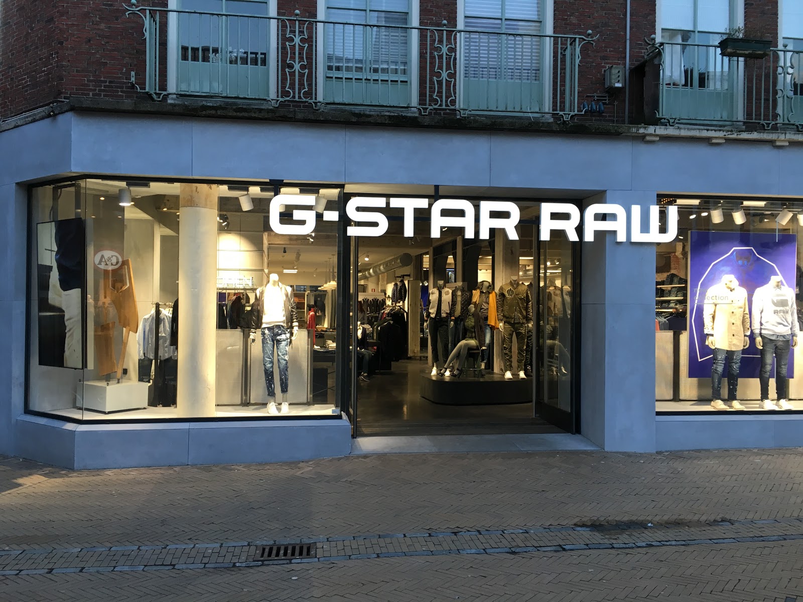 knelpunt verwarring marge G-Star RAW Store - indebuurt Groningen