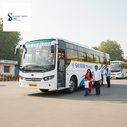 Looking for a clean and reliable bus rental service in Warje, Pune? Sai Ram Travels is your trust… post image