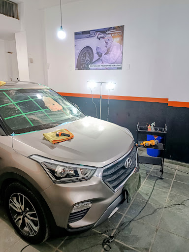 Tira risco reparação automotiva