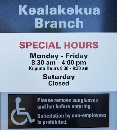 First Hawaiian Bank Kealakekua Branch