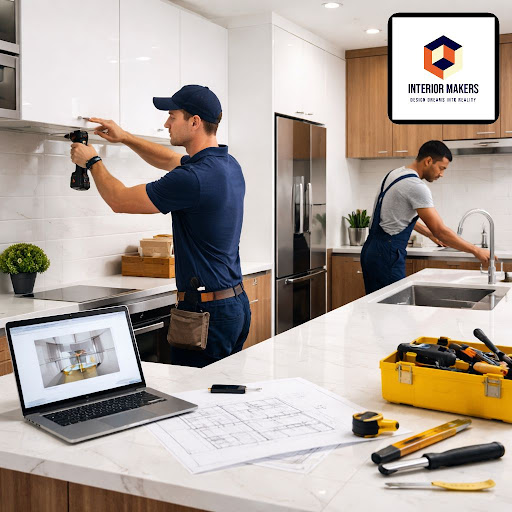 Dreaming of a smart, clutter-free kitchen that’s ready to use from day one? Interior Makers Co. i…