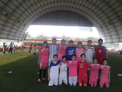 Photos of Ghazali school football practice site Ghaemshahr