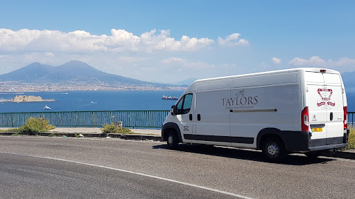 Small van and man