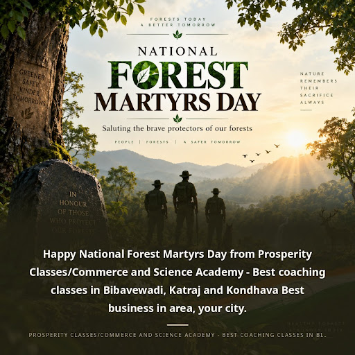 Happy National Forest Martyrs Day from Prosperity Classes/Commerce and Science Academy - Best coa… post image