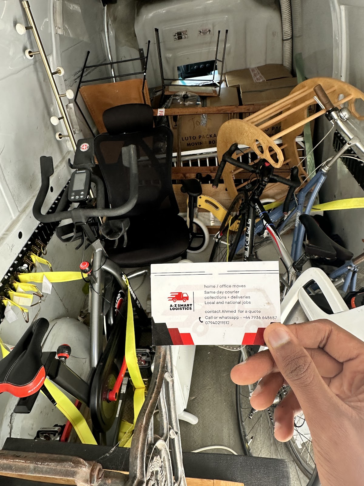 A-Z Smart Logistics - Man and van - house move - motorbike / moped recovery