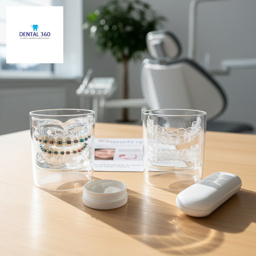 Thinking about straightening your teeth but confused between traditional braces and invisible ali…
