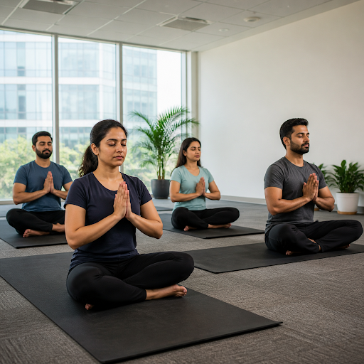 Boost your team’s energy, focus, and productivity with customised corporate yoga programs from SH… post image