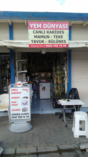 Yem Dünyası - Canlı Balık Yemi, olta malzemeleri