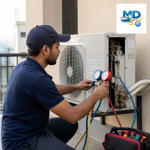 Enjoy cool comfort at fair prices with MD, Best AC Repair service - AC Gas Filling in Greater Noi… post image