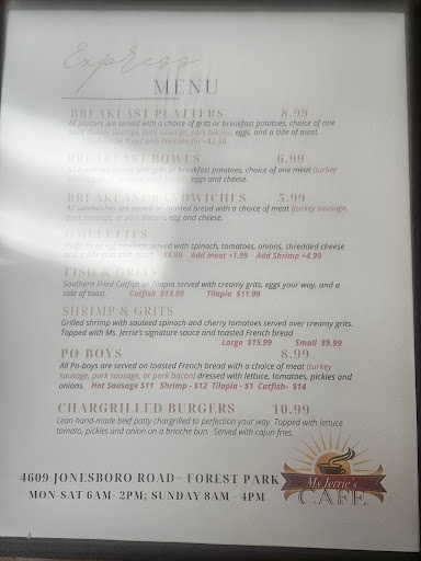 Ms. Jerrie's Cafe - Visual