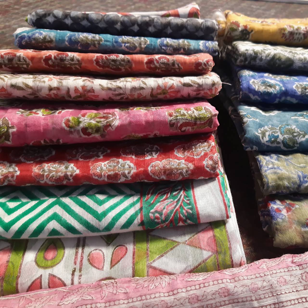 Jaipur Woodblock Printing Manufacturer of traditional Sanganer Hand