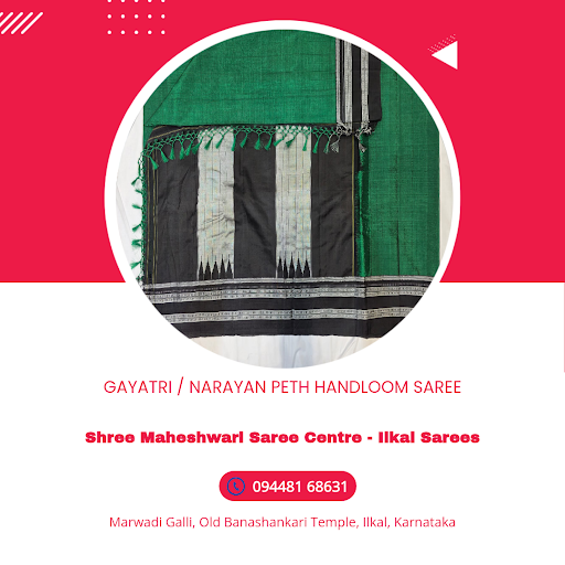 Shop the best-selling Gayatri / Narayan peth handloom saree from Shree Maheshwari Saree Centre in… post image