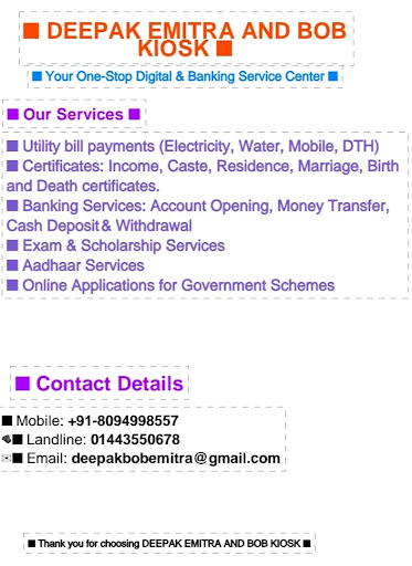 Services available at our store post image