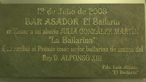 Bar restaurante asador El Bailarín - Thumbnail